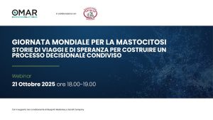 Webinar - Giornata Mondiale per la Mastocitosi: un viaggio di consapevolezza, dialogo e speranza - Omar